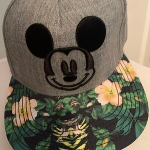 Disney Gray and Black Mickey Mouse Kids Hat